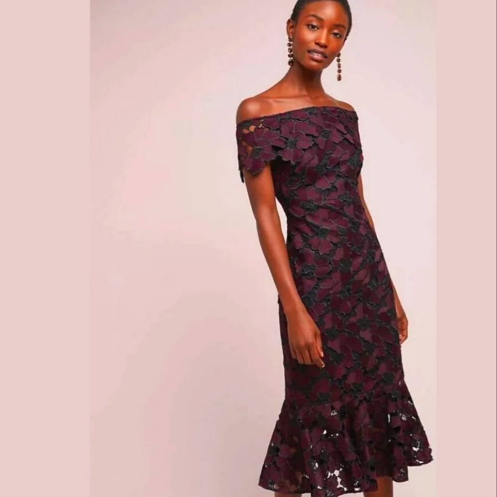 Shoshanna Midnight Feona Dress